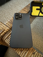 iPhone 14 Pro Max with Case and tempered glass protectors 9Y12