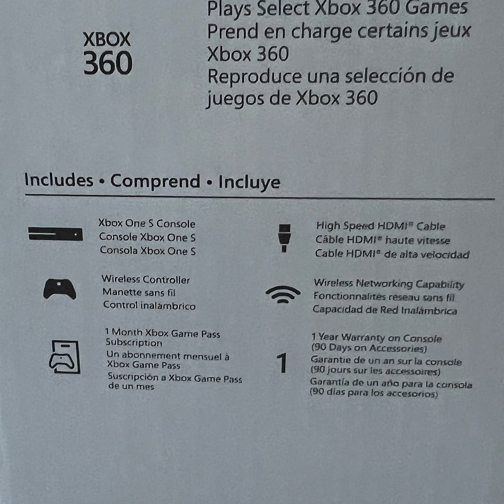 Xbox One S Box 1TB + 2 Wireless Controllers 3V39