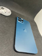 Apple iPhone 12 Pro Max 256 GB in Pacific Blue for Unlocked 2X75