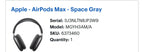 Apple AirPods Max in Space Gray 2E62