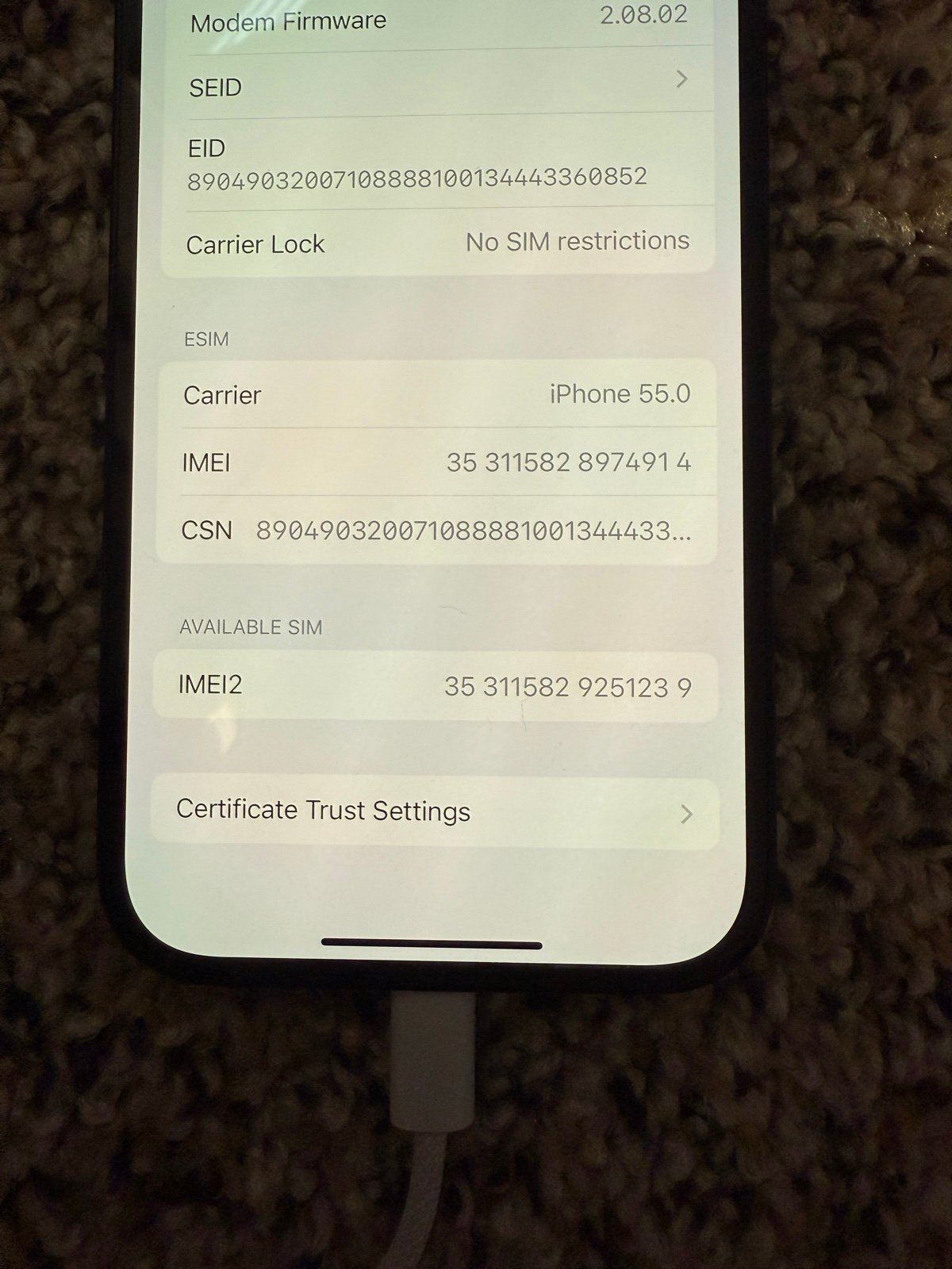 iPhone 14 Pro 128GB Unlocked 5K71