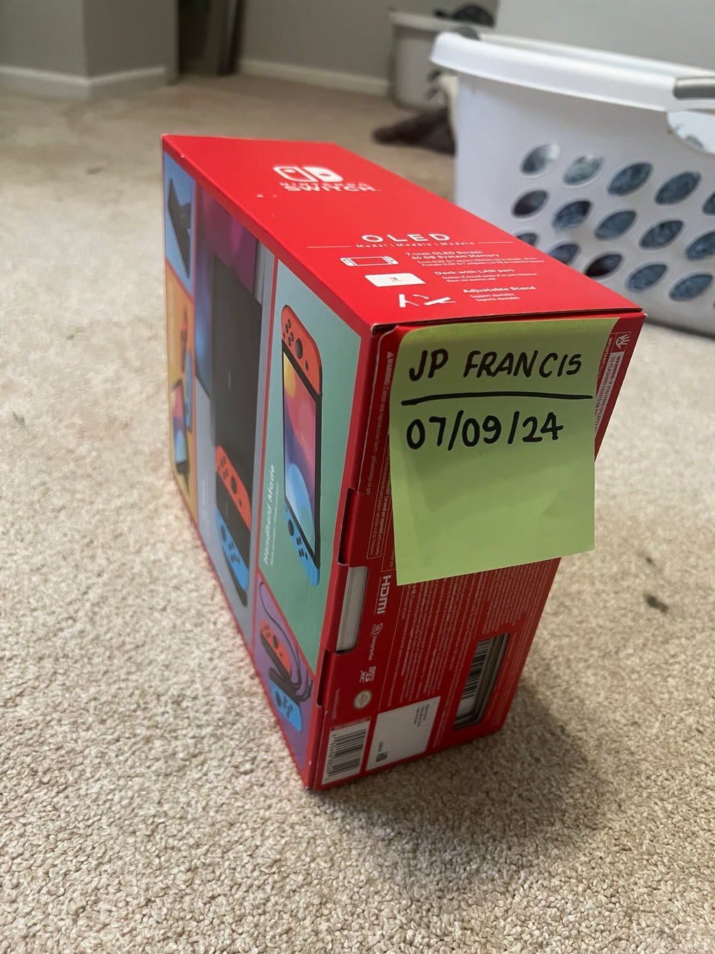 Nintendo switch oled console 8M61