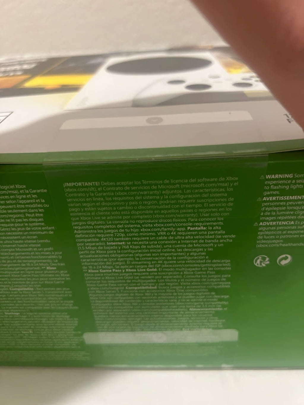 Microsoft Xbox Series S Gilded Hunter Bundle 512GB Game Console White NEW SEALED 9A79