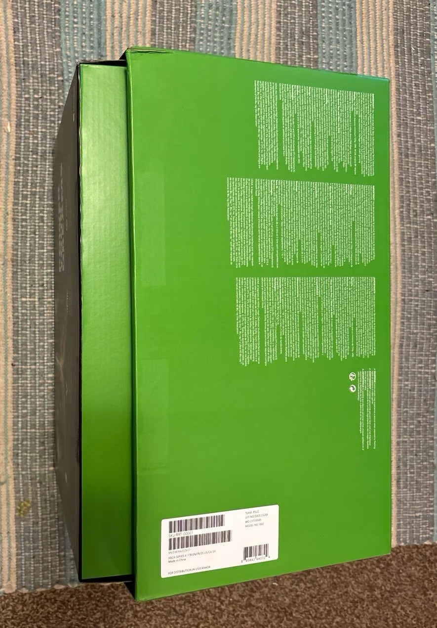 Microsoft Xbox Series X Black 1 TB Console 1E15