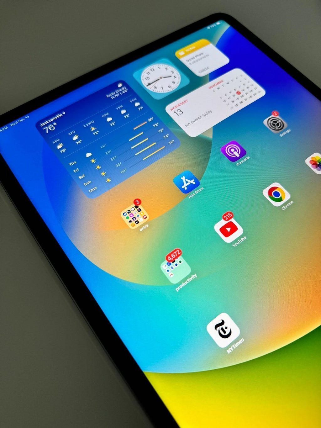 iPad Pro 12.9 6th Generation 256GB 3X99