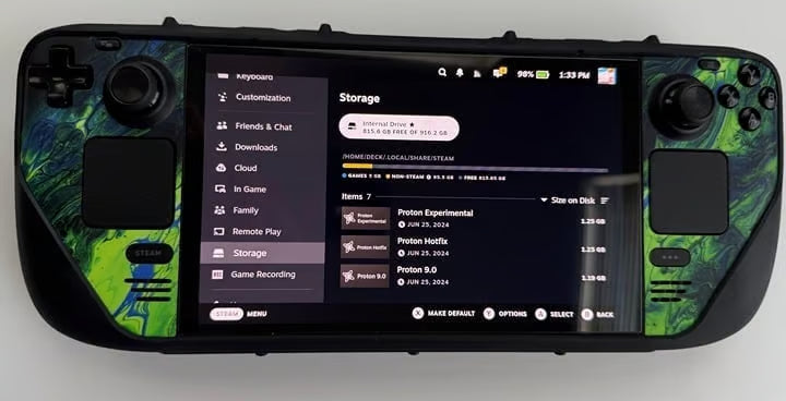Steam Deck OLED 1TB in Black 7E31