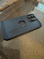 iPhone 14 Pro Max with Case and tempered glass protectors 9Y12