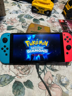 Nintendo switch Oled with pokemon game 6G17