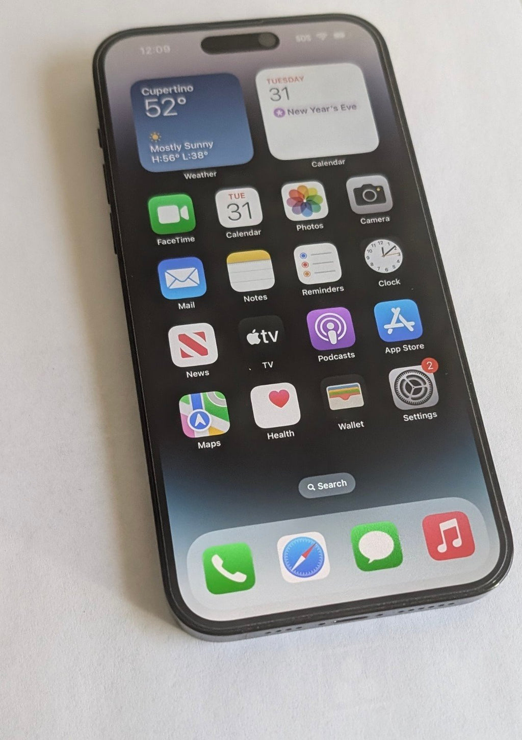 Apple iPhone 14 Pro Max - 128 GB - Black (Spectrum  Device) 8W99