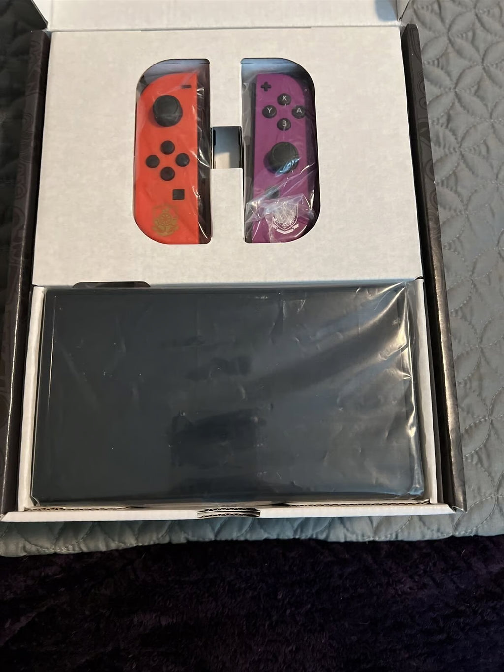 Pokemon Scarlet and Violet Edition Console OLED Model Nintendo Switch US Ed NEW 5S28