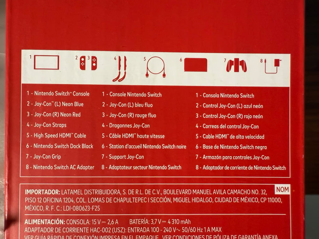 Nintendo Switch OLED bundle 6B68