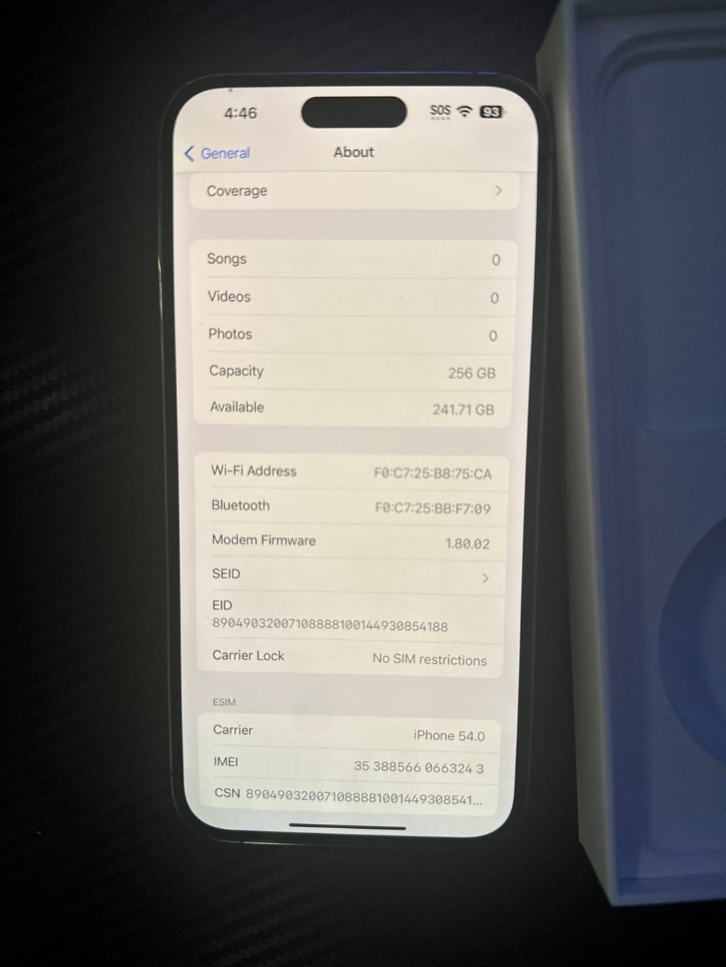 iphone 14 pro max phone unlocked 256gb 8V52