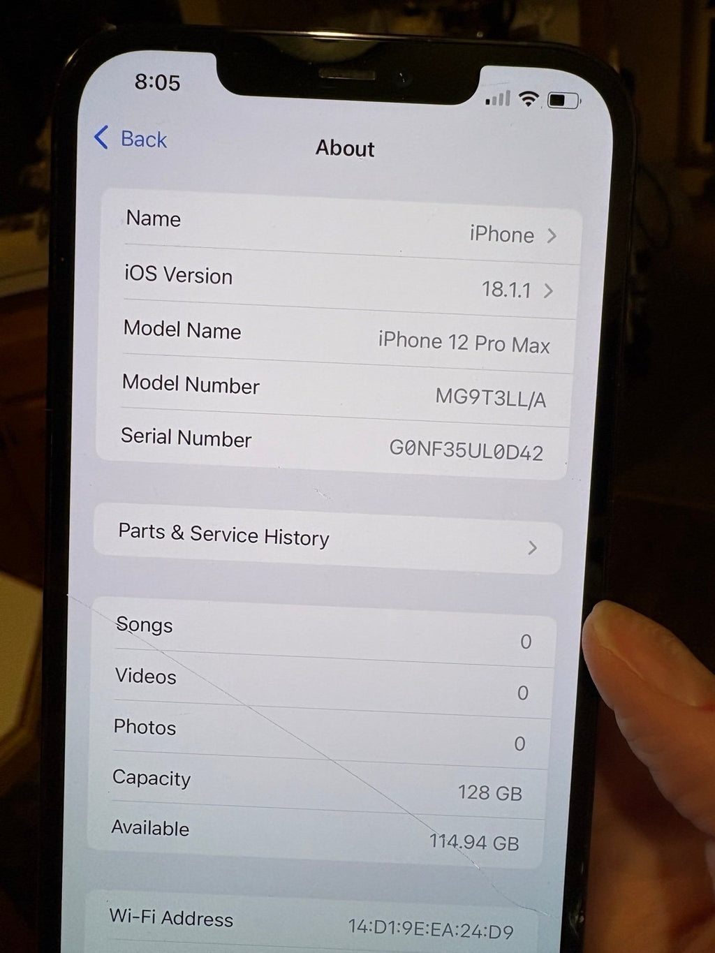 iPhone 12 Pro Max 6B61