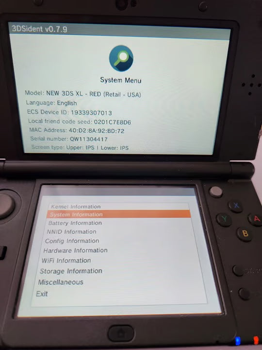 DUAL IPS New Nintendo 3DS XL Zelda Hyrule Edition