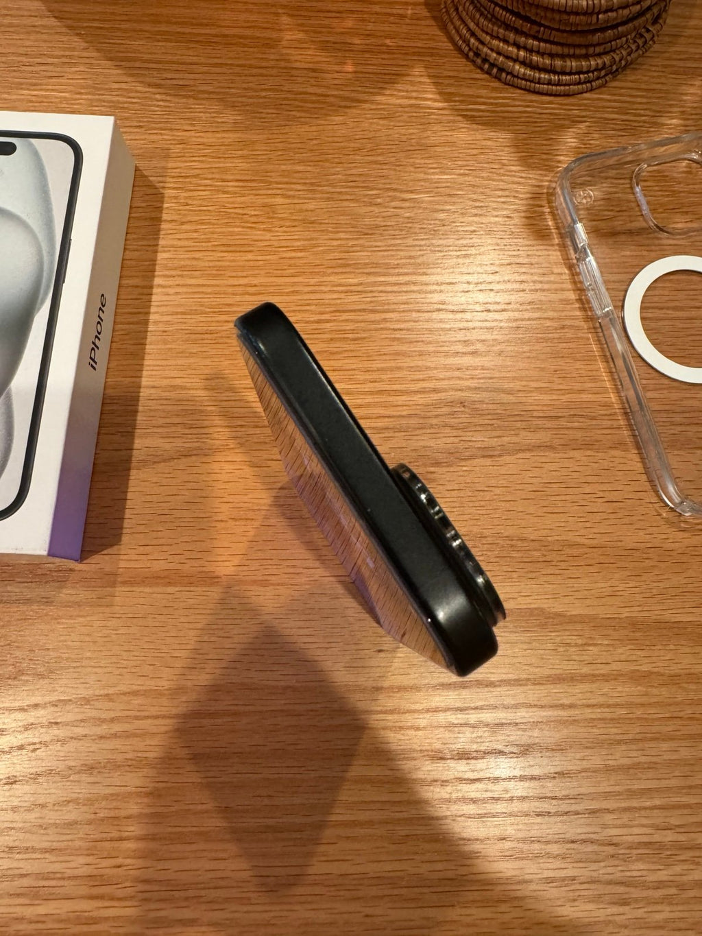 Apple iPhone 15 Black 256GB T-Mobile Carrier 9A36