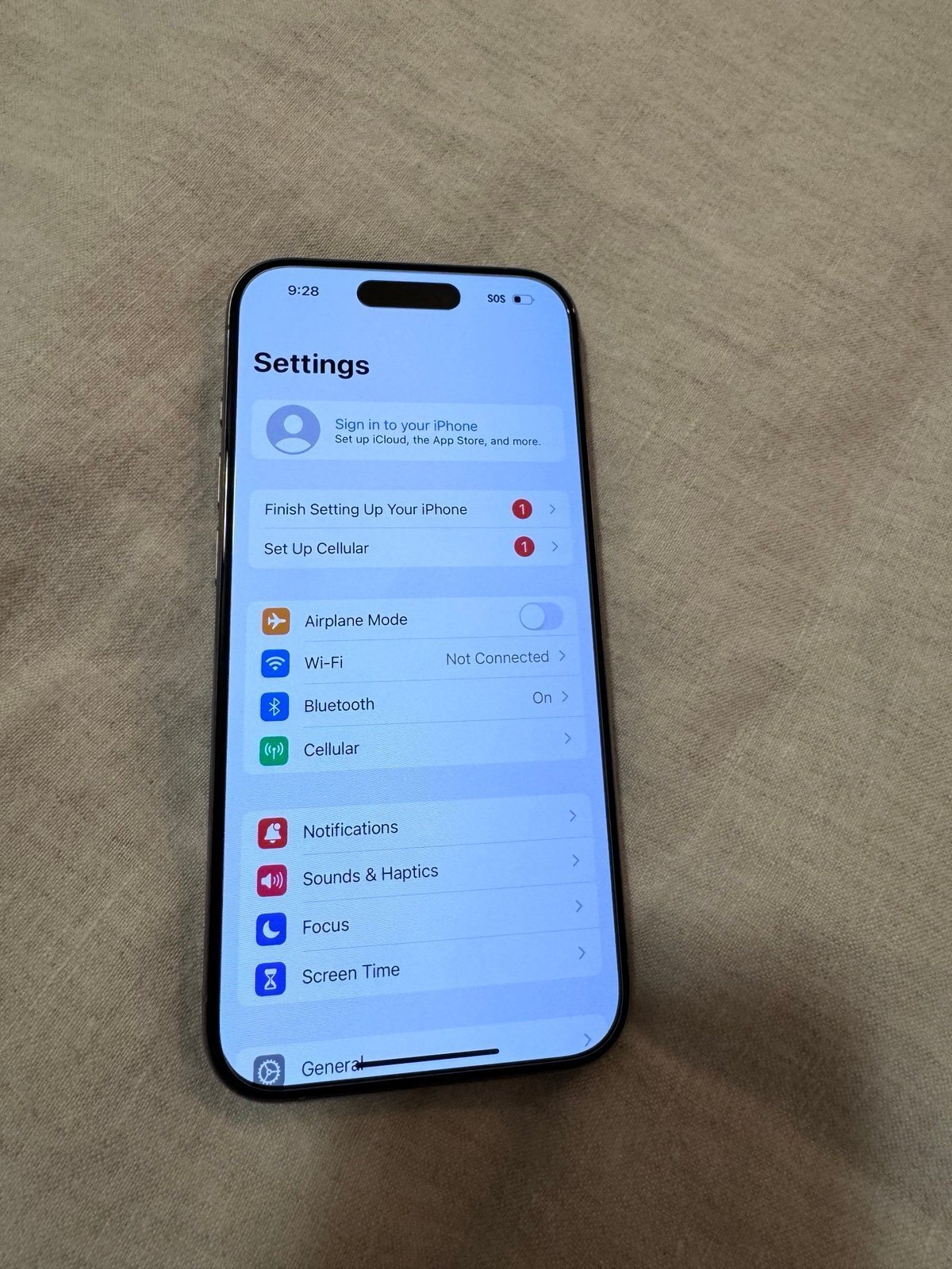 iPhone 15 Pro 512gb Natural Titanium Unlocked 1Q12