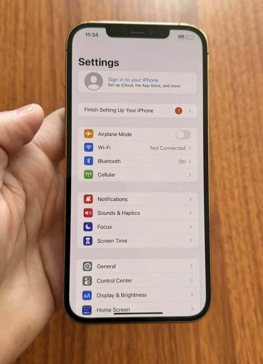 iPhone 12 Pro Max 128GB Unlocked Gold 6V91