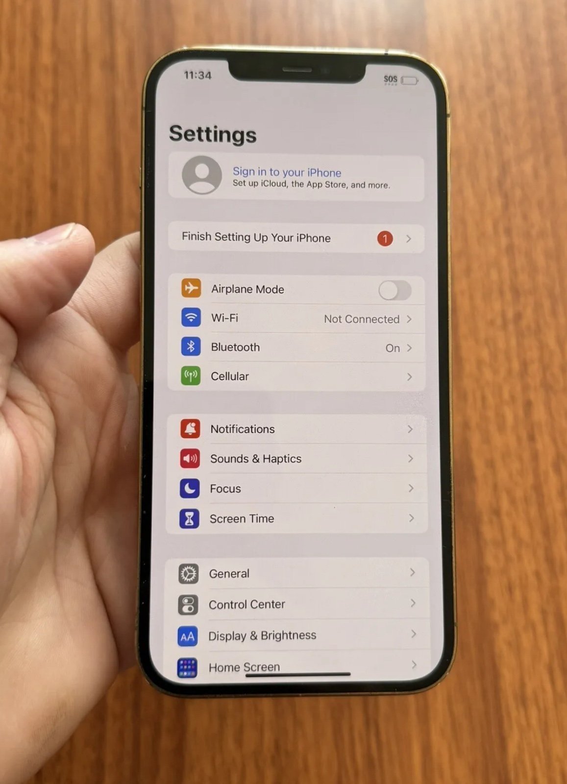 iPhone 12 Pro Max 128GB Unlocked Gold 6V91