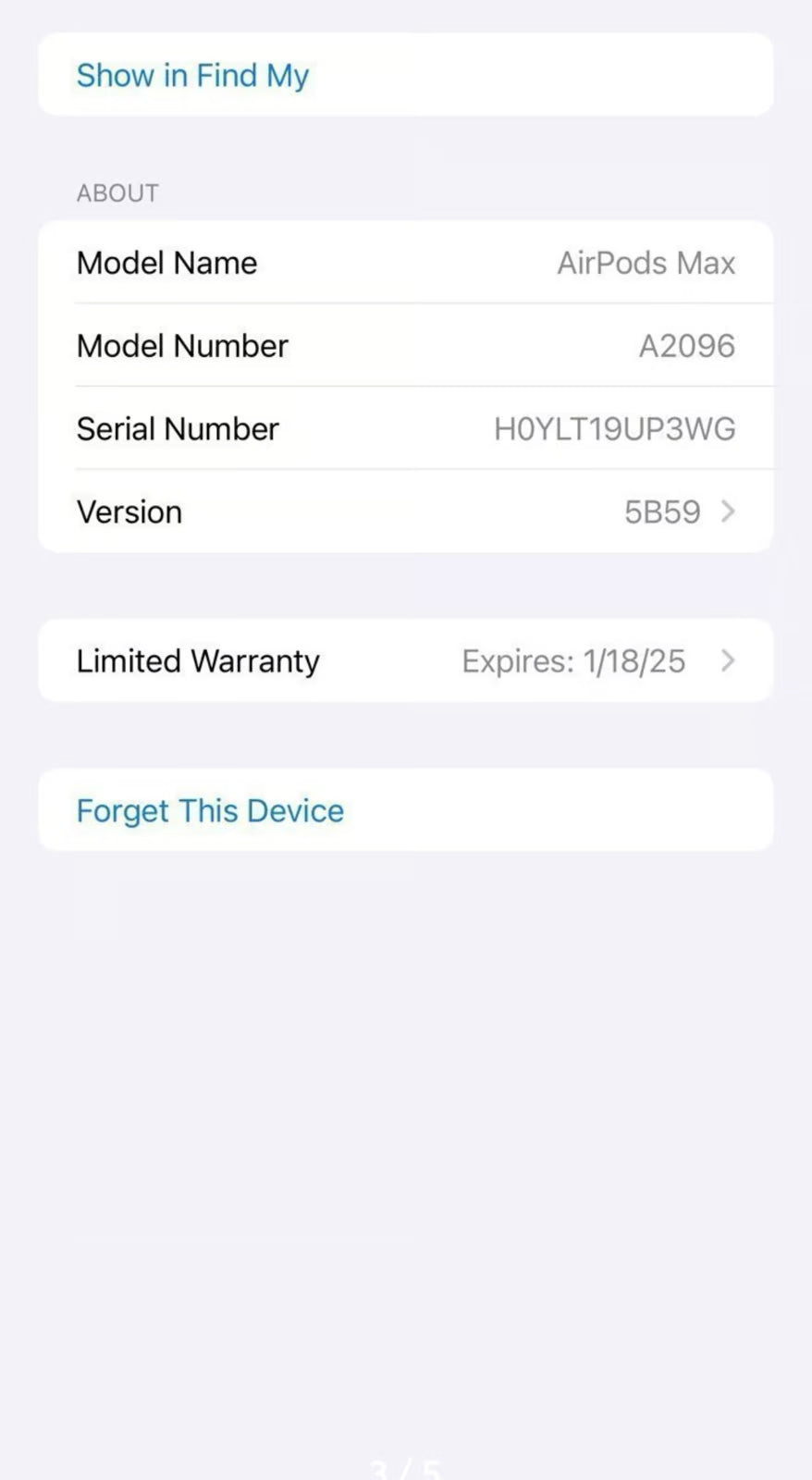 Apple AirPods Max with Smart Case in Space Gray 2N79