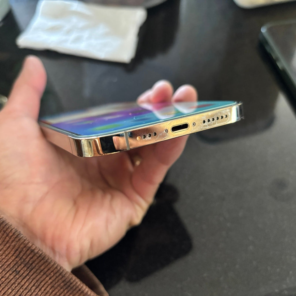 Unlocked iPhone 12 Pro Max 128gb gold 1K71