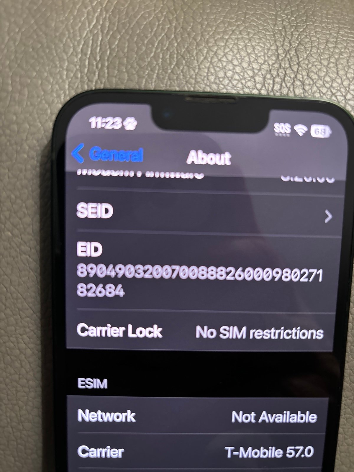 Apple iPhone 13 128 GB in Green - Unlocked 7O77