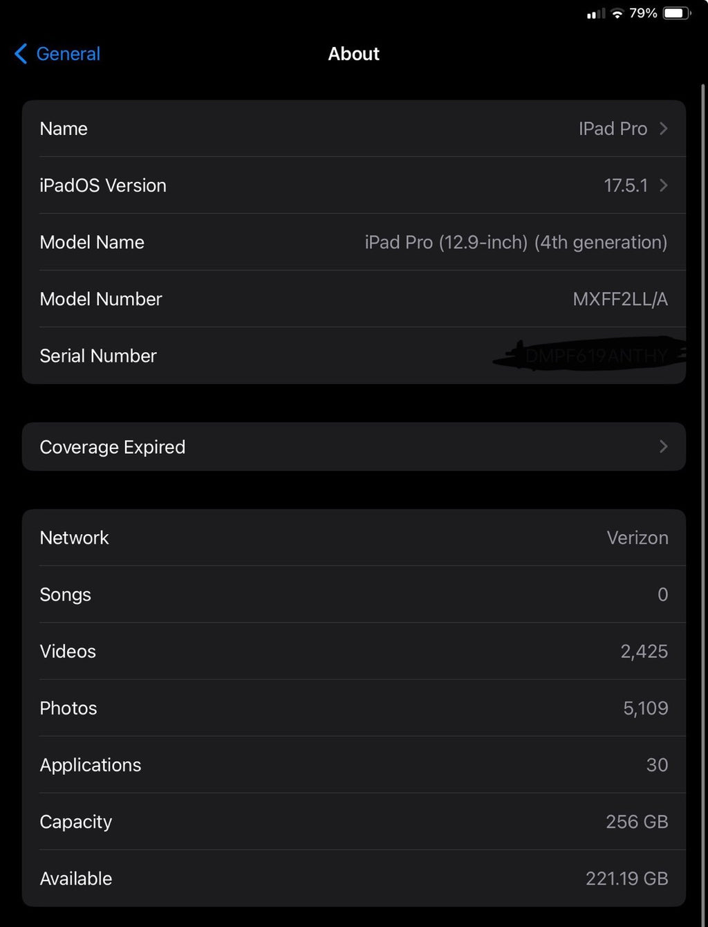 iPad Pro 12.9 Inch 3U52