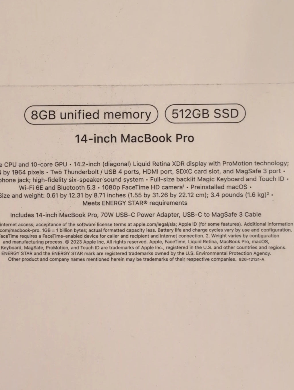 macbook pro 14 inch 2O39