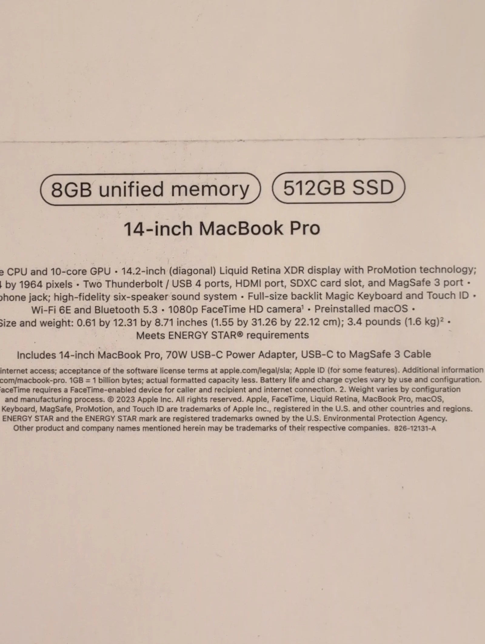 macbook pro 14 inch 2O39