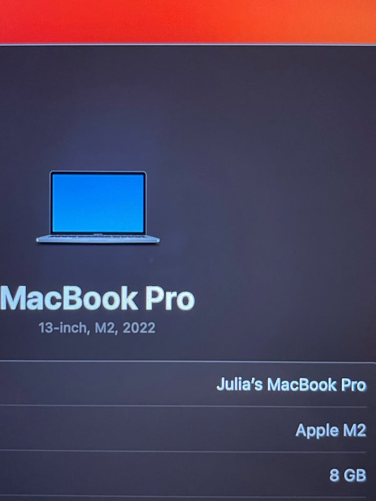 MacBook Pro 9J83