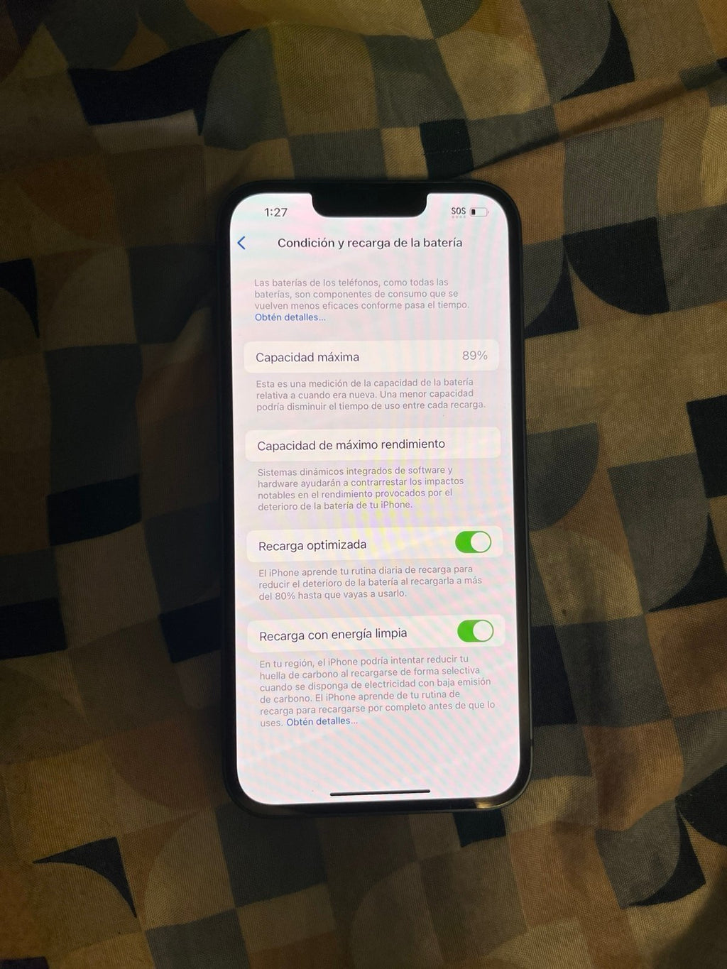 Apple iPhone 13 128 GB in Blue for Unlocked 6K72