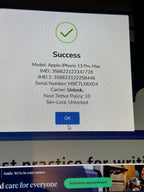 Apple iPhone 13 Pro Max 256 GB in Sierra Blue for Unlocked 6C89