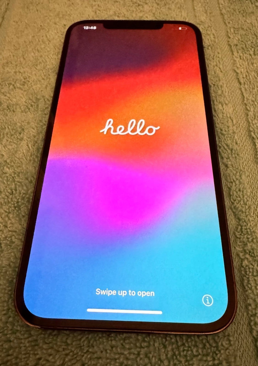 Apple iPhone 12 Pro Max w/box and acc. - 512 GB  - Unlocked - Graphite - 8/10 9E55