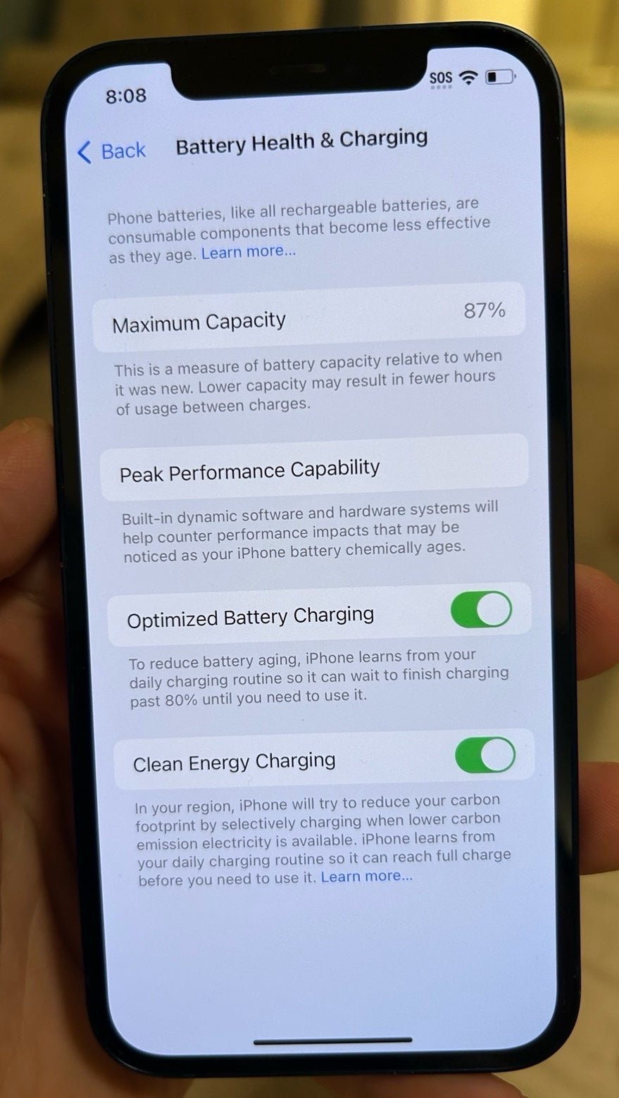 Apple iPhone 12 128 GB in Blue for AT&T 1Y52