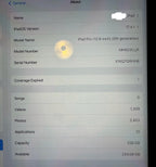 Apple iPad Pro 5th Generation 12.9-inch 256GB WIFI Silver Gray 6R62