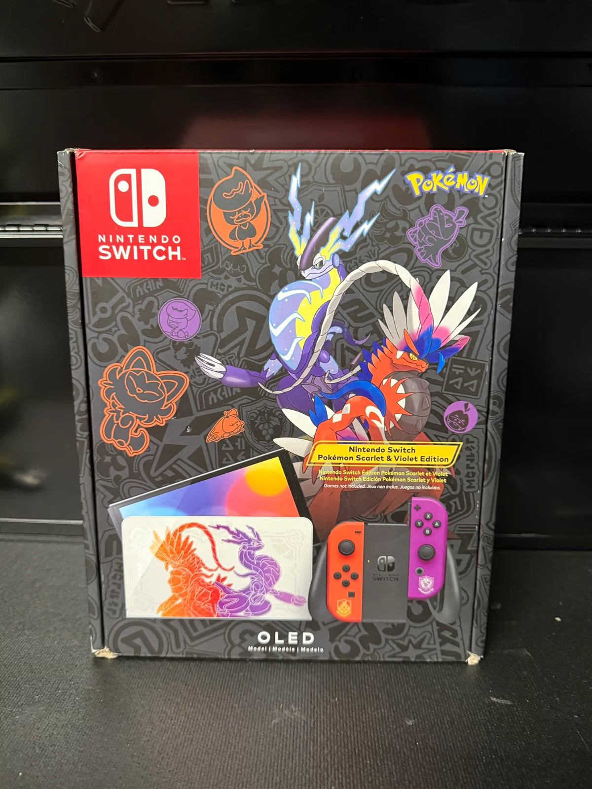 Pokemon Scarlet and Violet Edition OLED Nintendo Switch - Brand new 1F81