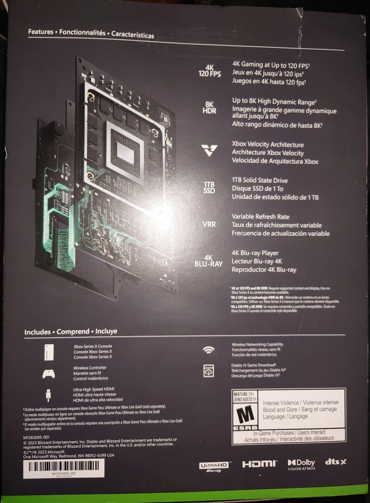 Xbox Series X Diablo IV 1TB bundle 9M87