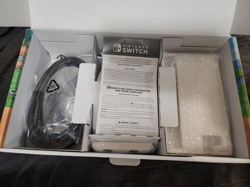 Brand New Limited Edition Animal Crossing Nintendo Switch Console 3W37