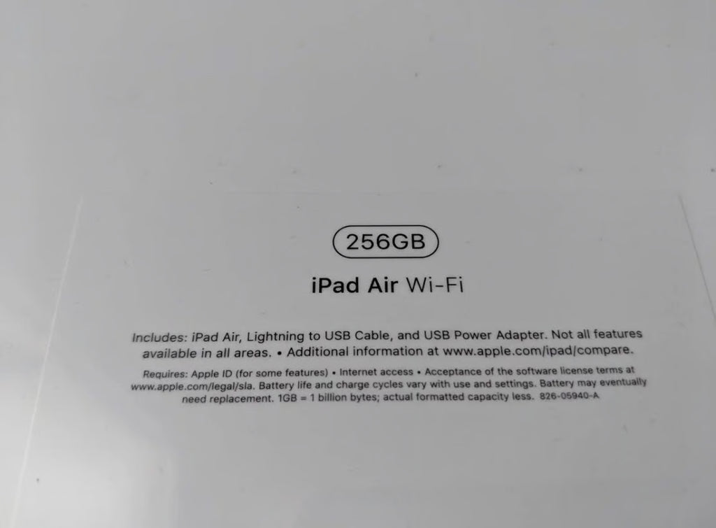 iPad Air 3rd generation Gold 256GB 6K31