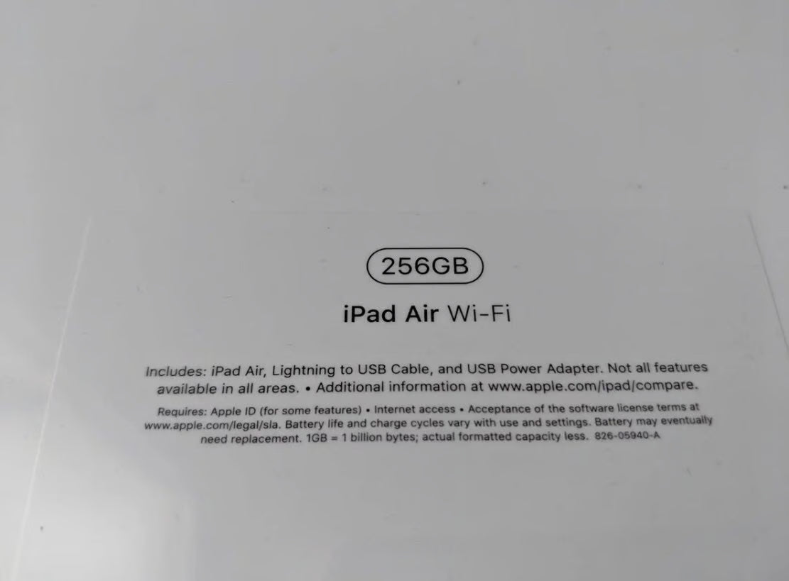 iPad Air 3rd generation Gold 256GB 6K31