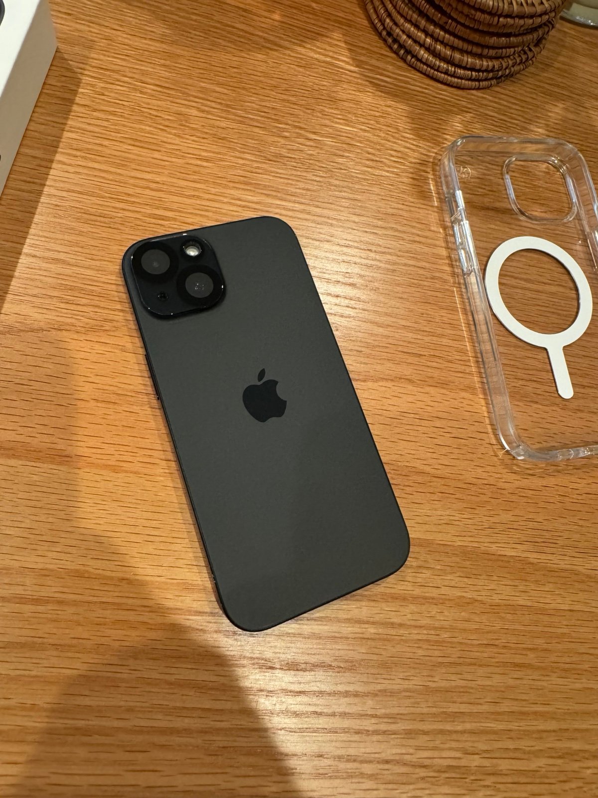 Apple iPhone 15 Black 256GB T-Mobile Carrier 9A36