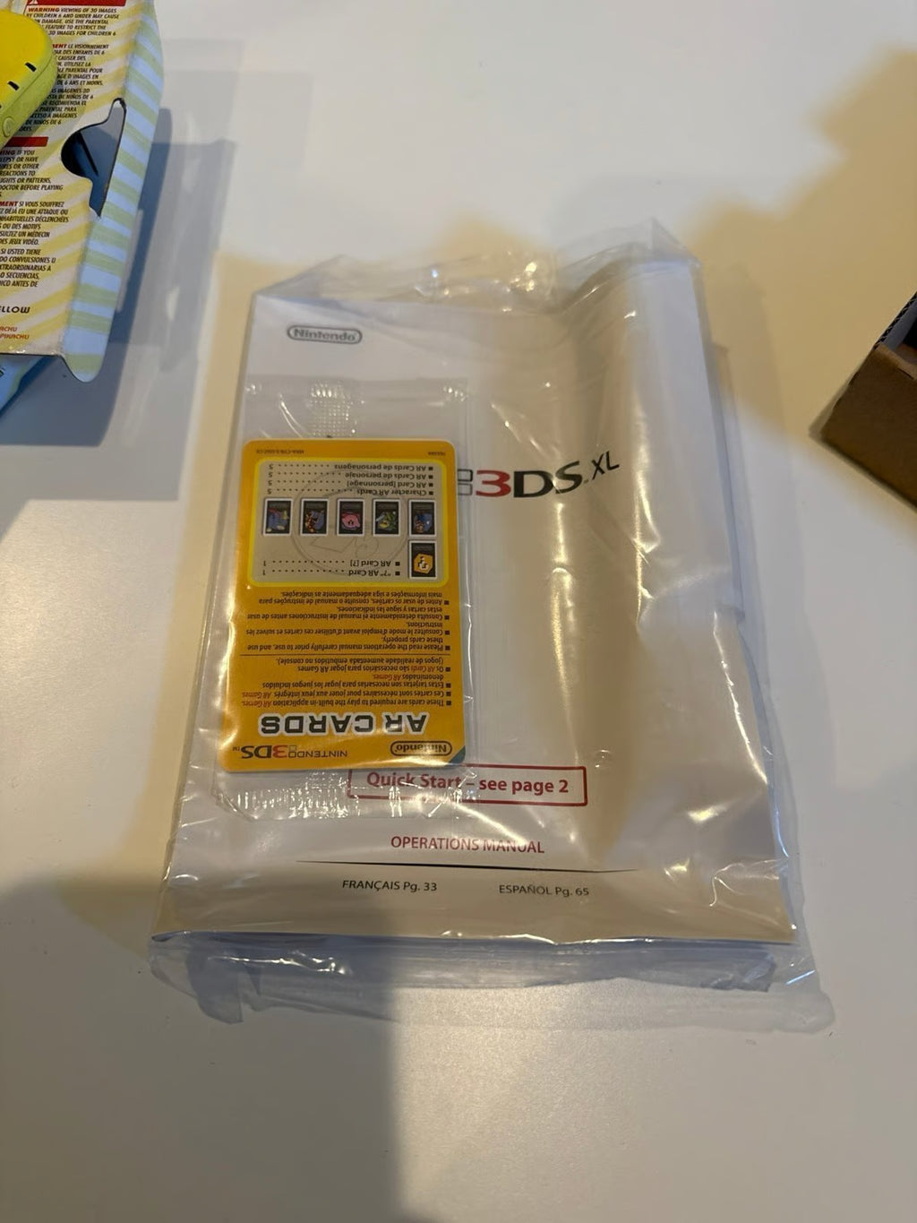 New Nintendo 3DS XL Pokemon pikachu yellow edition