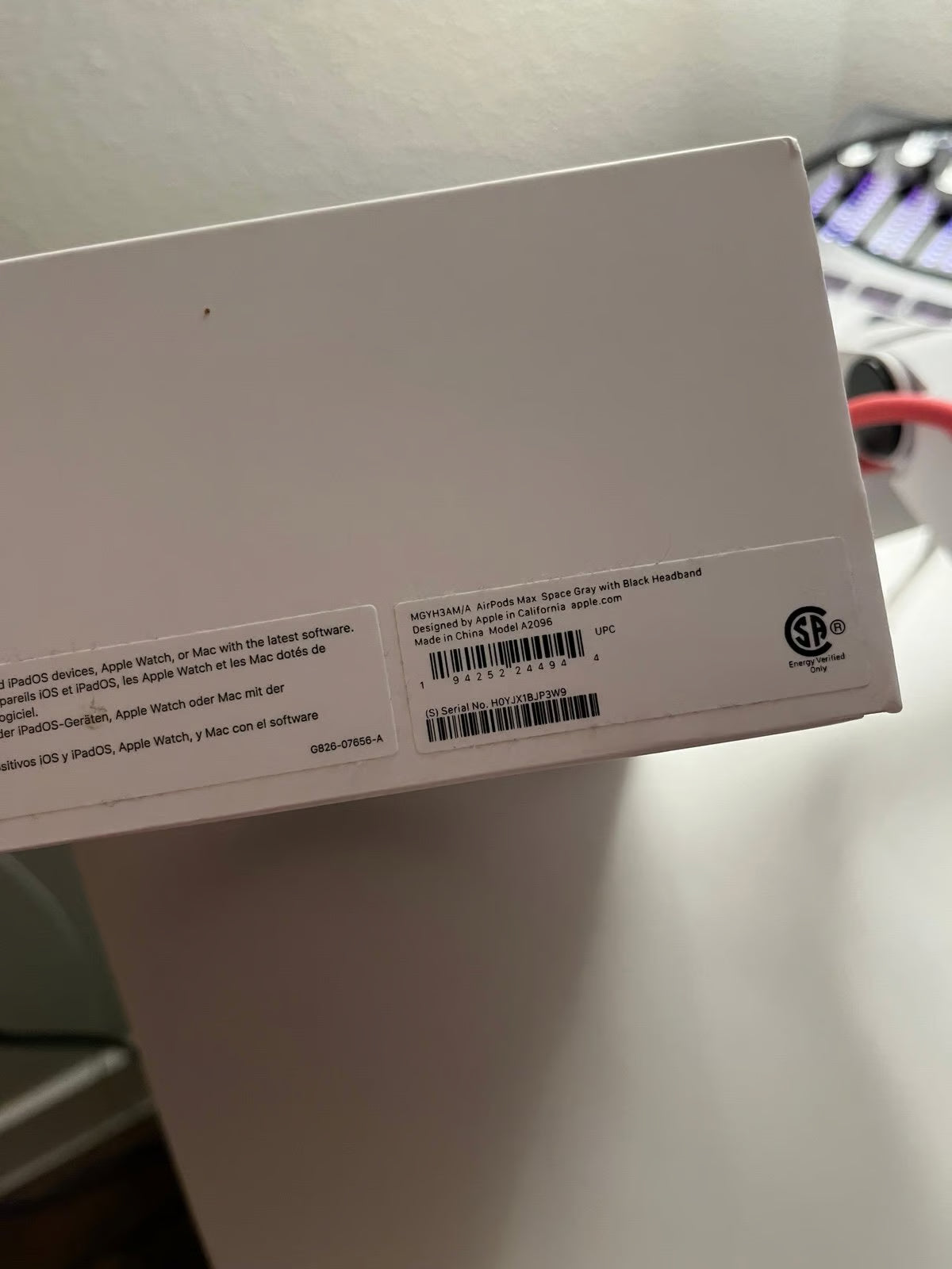 airpods max black 7C35