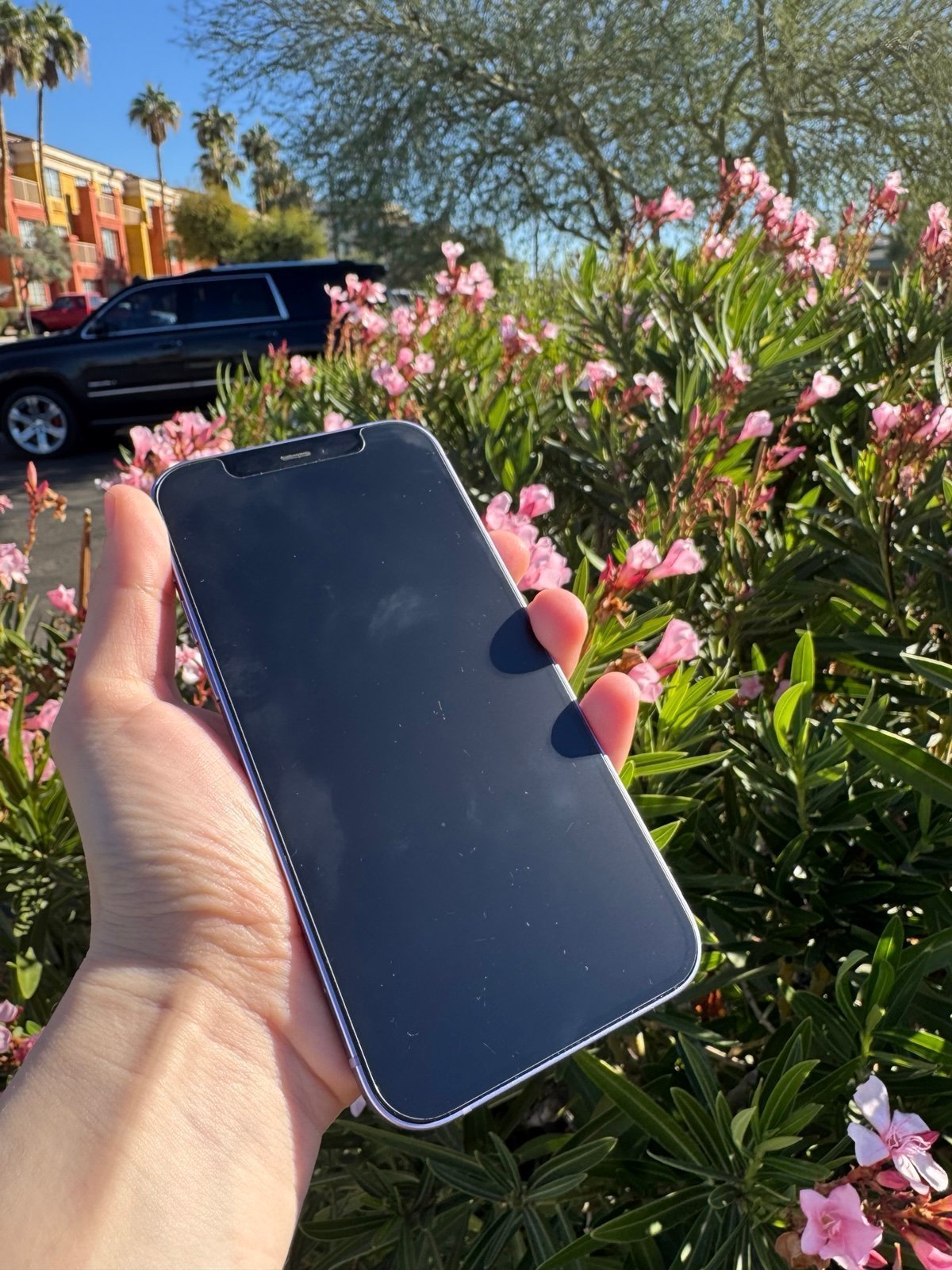 Apple iPhone 12 128 GB in Purple Unlocked 3D23