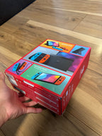 Nintendo Switch OLED Console - 64GB - Black/Neon Red/Neon - NEW 8V96
