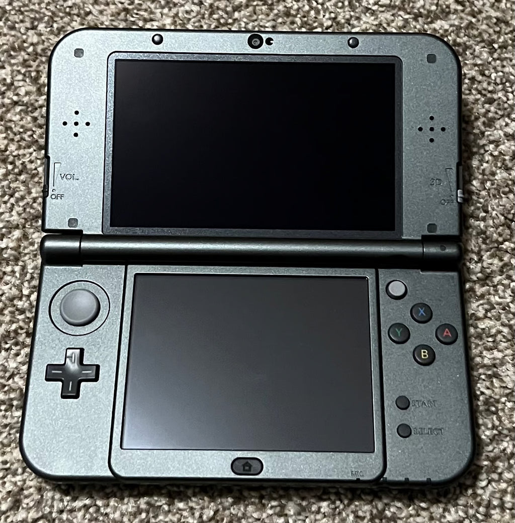 New Nintendo 3DS XL Handheld Gaming System - Black COMPLETE CIB Open Box RARE