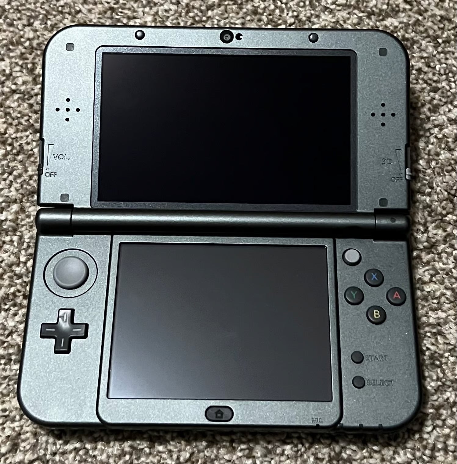 New Nintendo 3DS XL Handheld Gaming System - Black COMPLETE CIB Open Box RARE