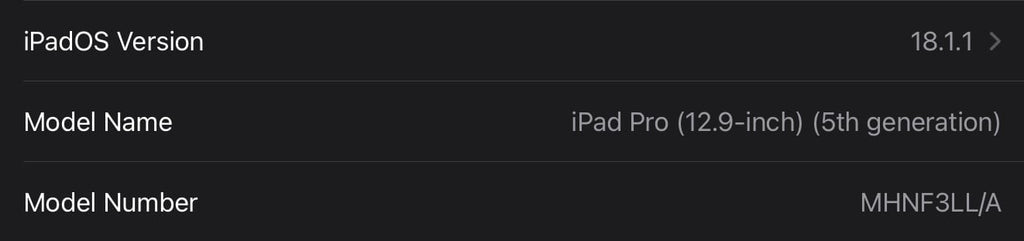 iPad Pro 12.9 M1 128 GB 7Y67