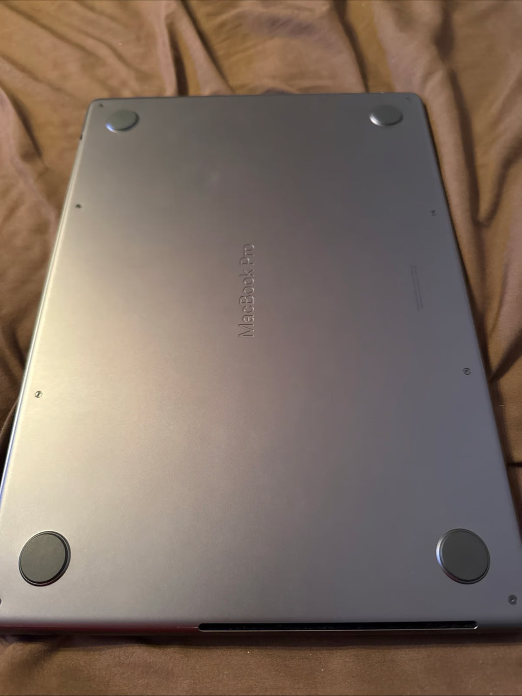 Apple MacBook Pro 14鈥?M3 Pro. Still has warranty 9J38