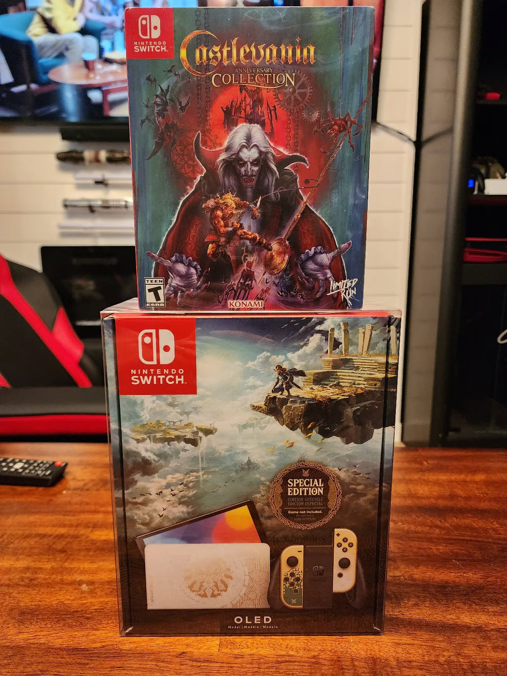 Zelda Nintendo switch oled bundle 3F31