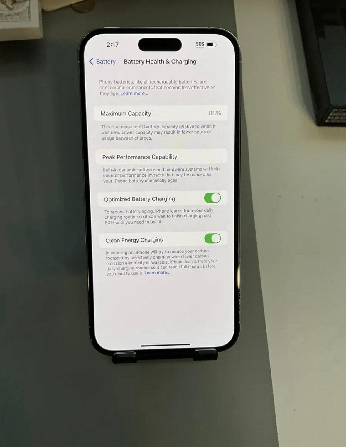 iPhone 14 Pro Max 128 GB in Silver for Unlocked 6B69